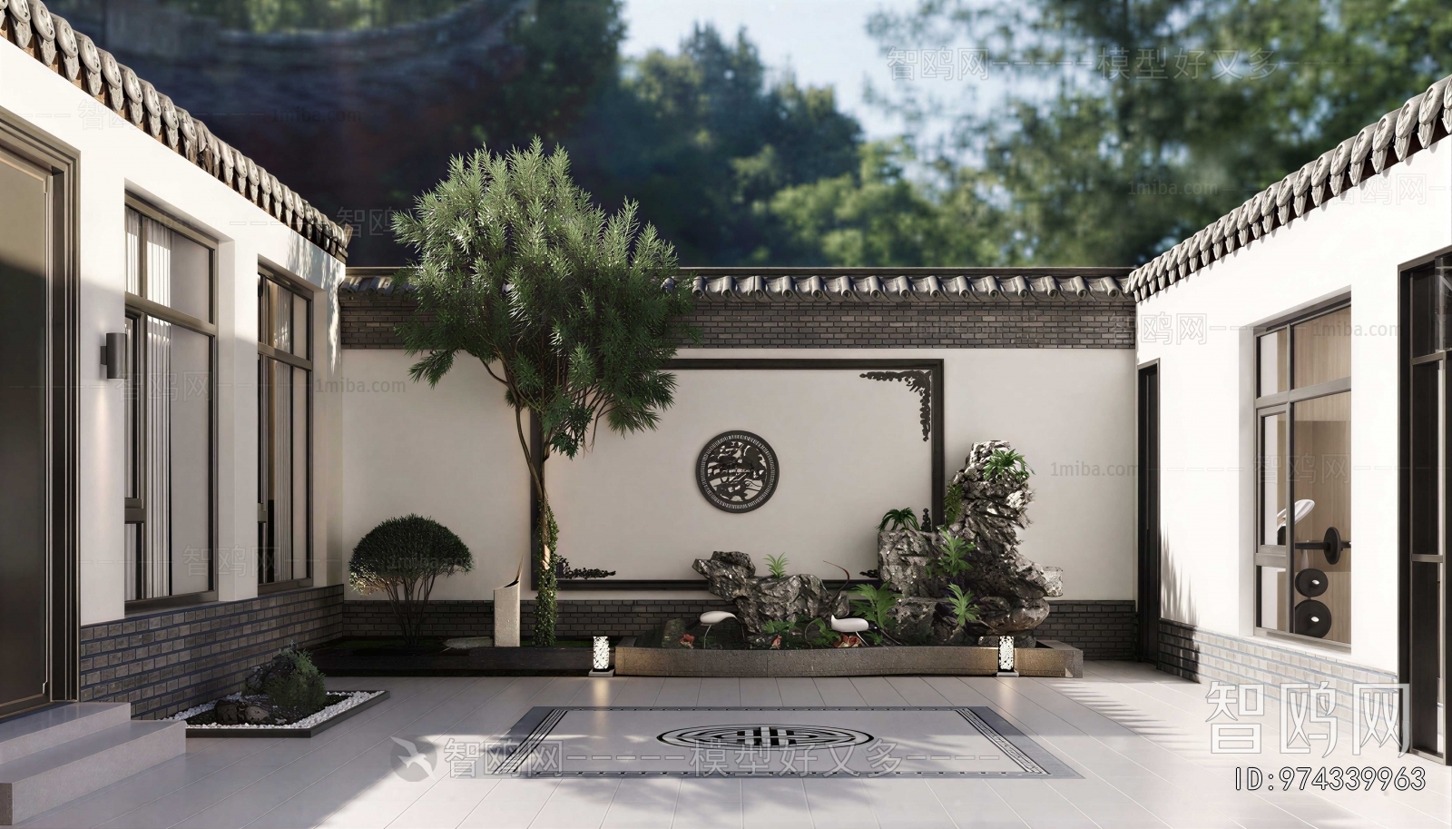 New Chinese Style Residential Building
