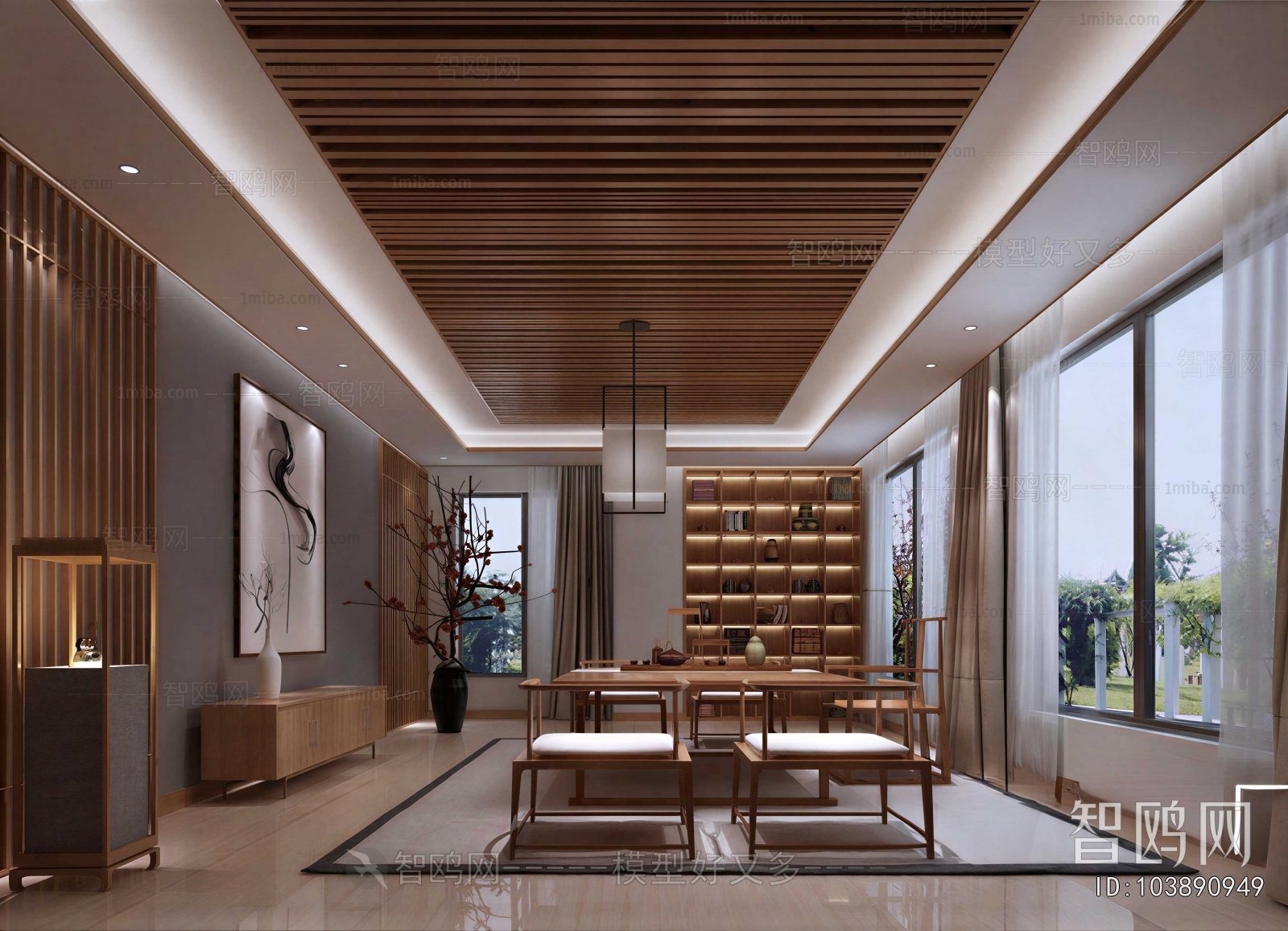 New Chinese Style Tea House