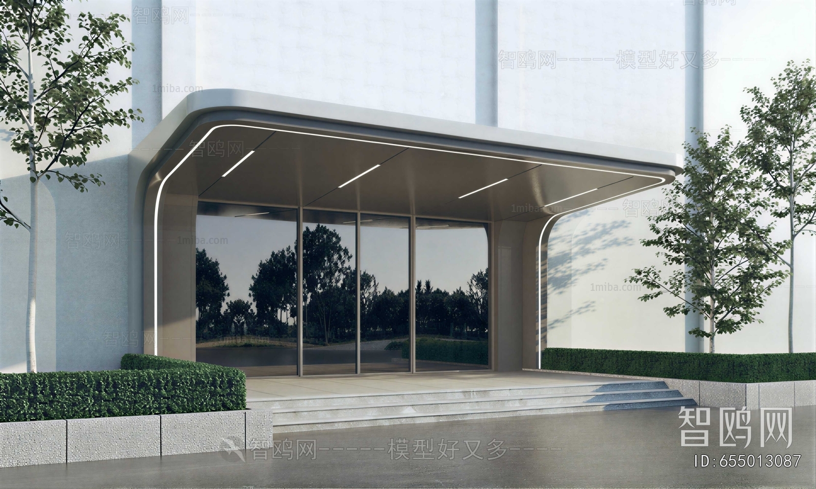 Modern Facade Element