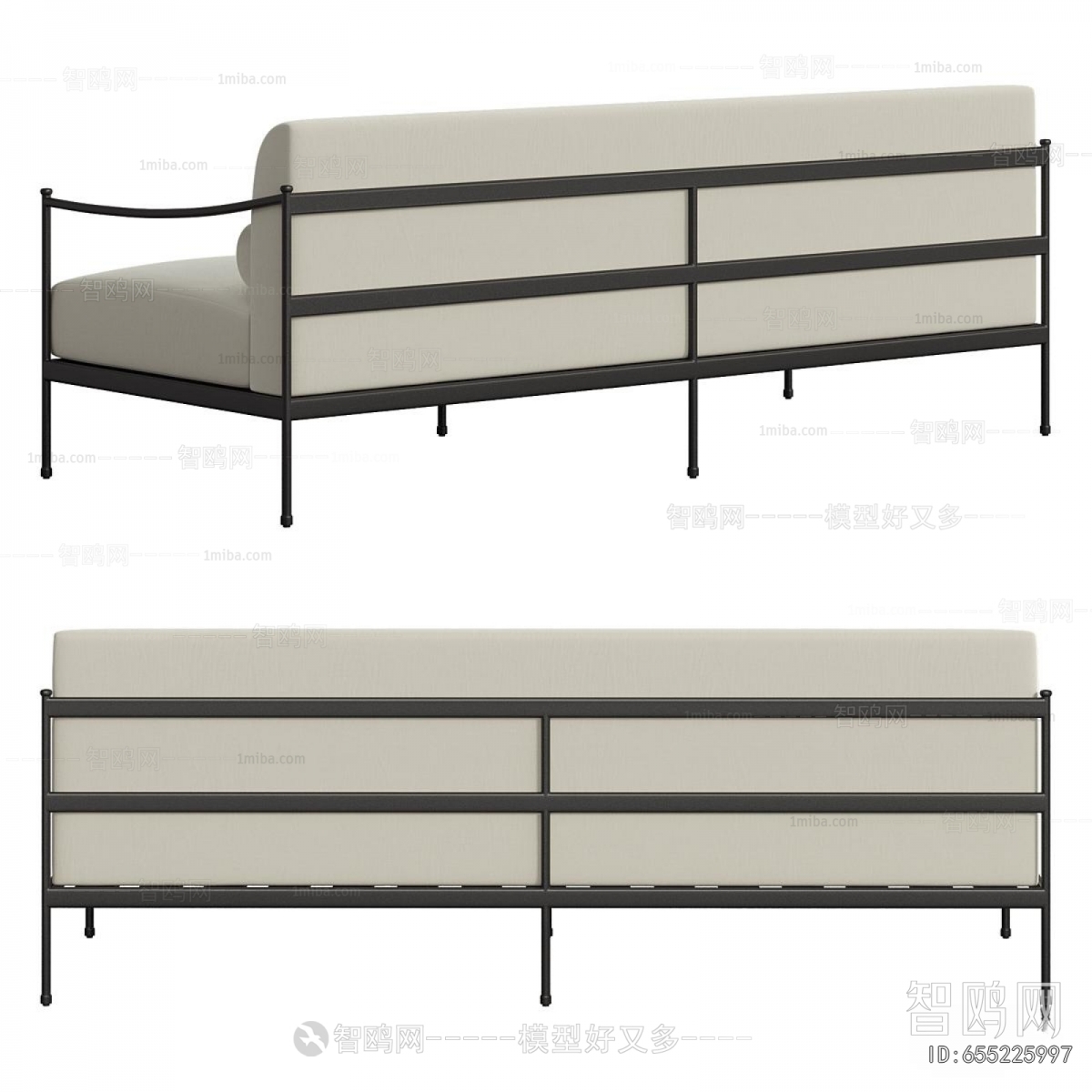 Modern Three-seat Sofa