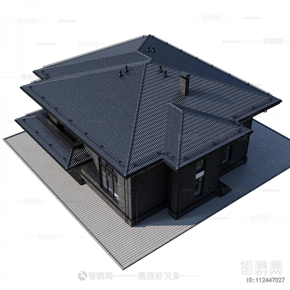 Simple European Style Detached Villa