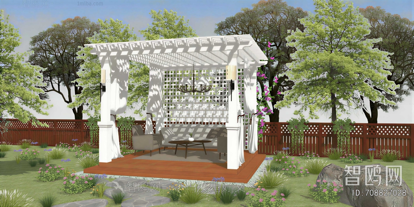 Modern Courtyard/landscape