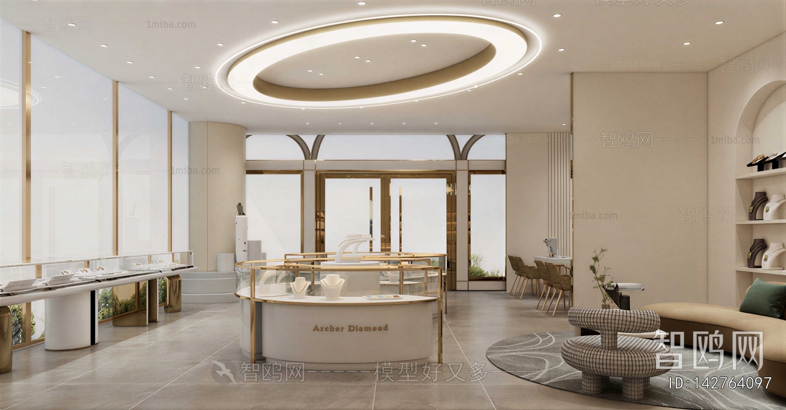 New Chinese Style Jewelry Store