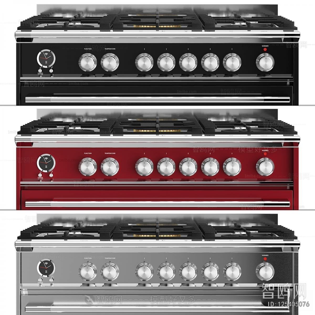 Modern Kitchen Electric Gas Range