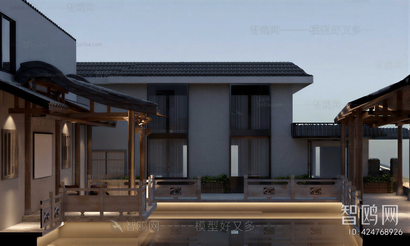 Chinese Style Facade Element