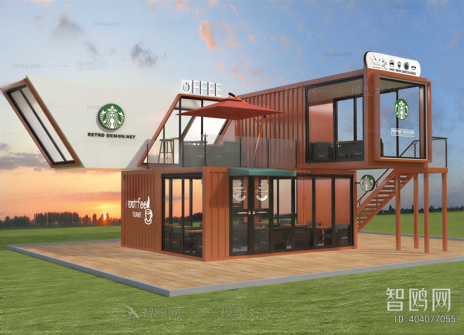 Modern Appearance Of Commercial Building