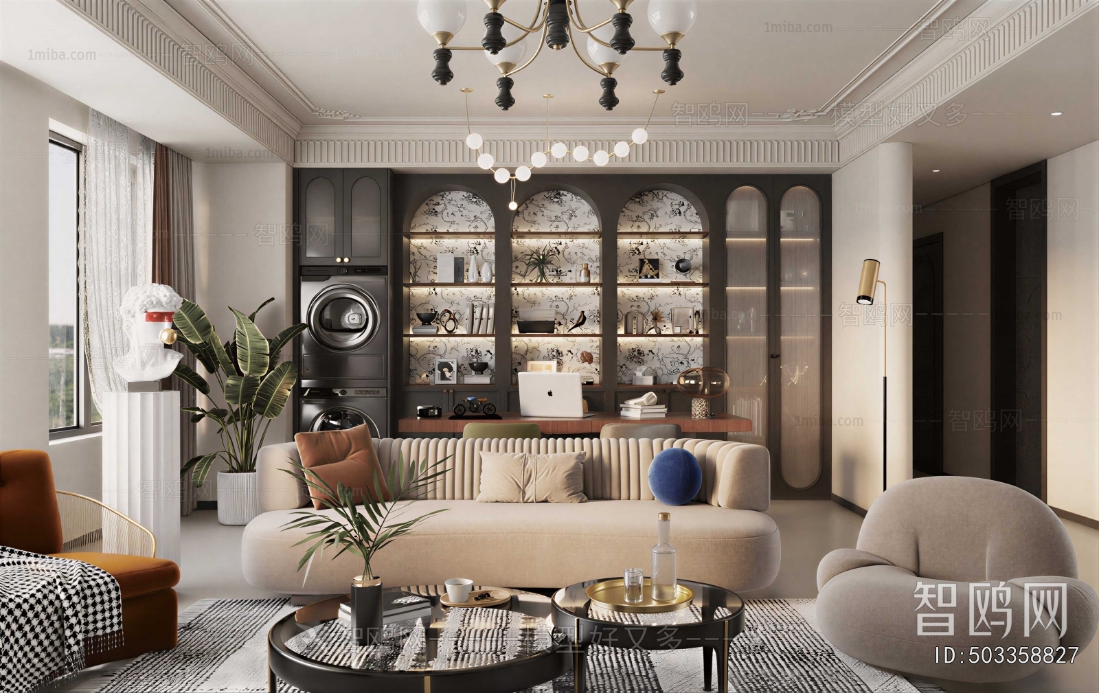 French Style A Living Room