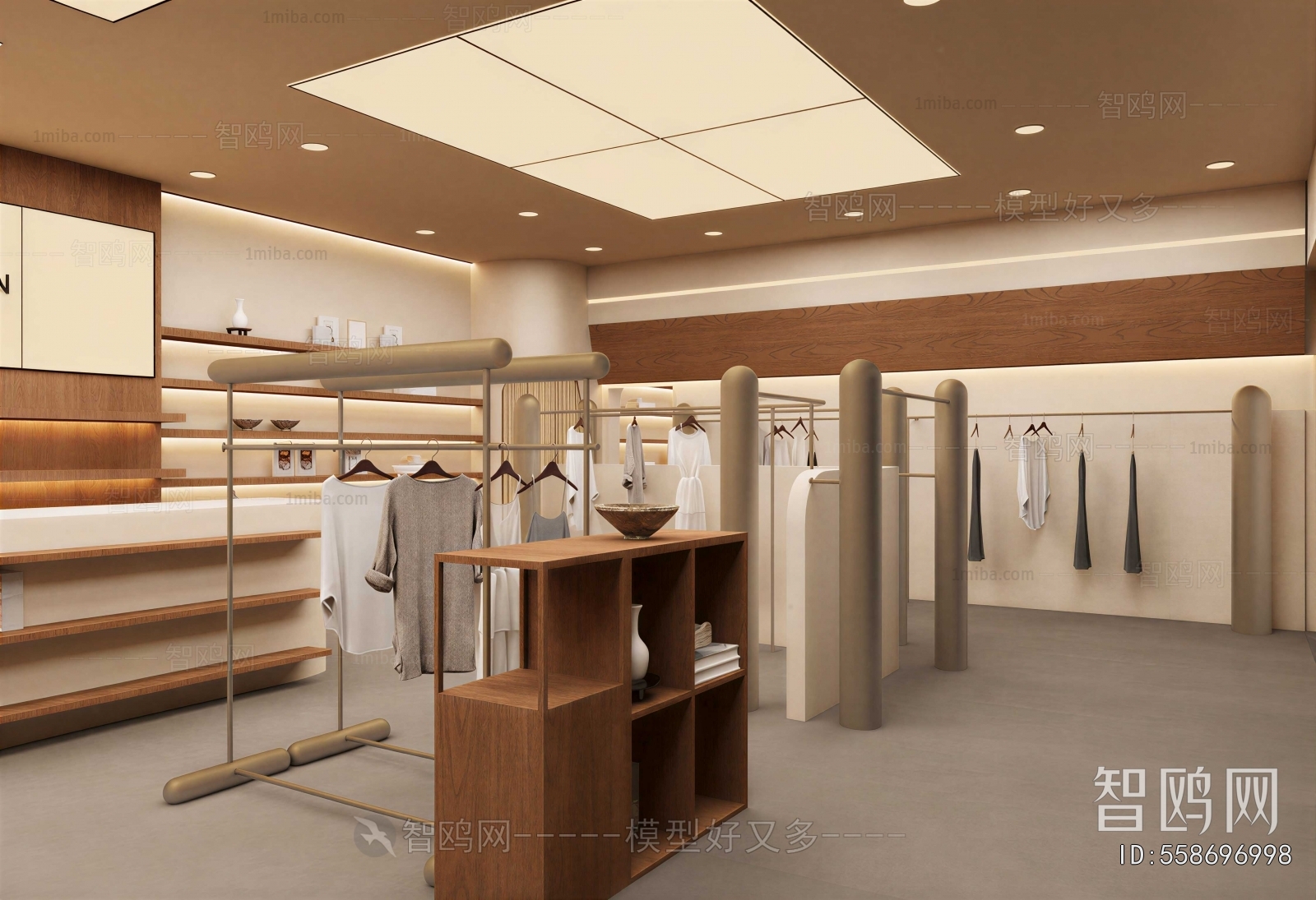 Modern Clothing Store