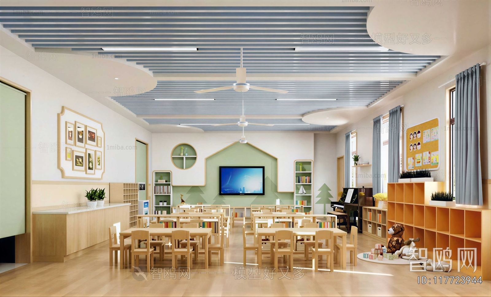 Modern Kindergarten Classrooms