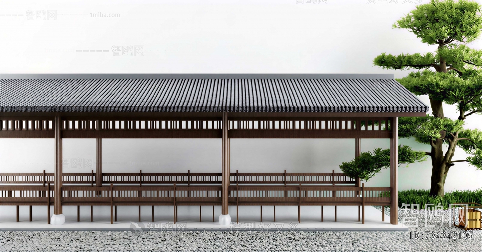 New Chinese Style Gallery Frame