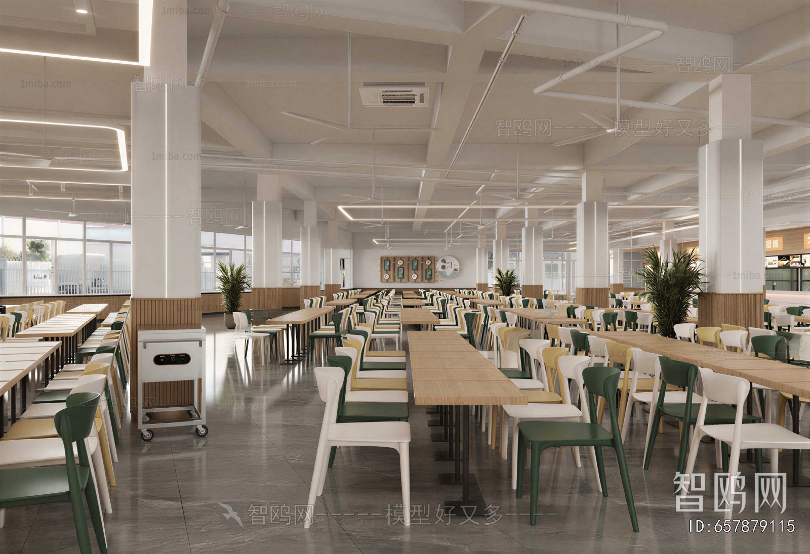 Modern Office Canteen