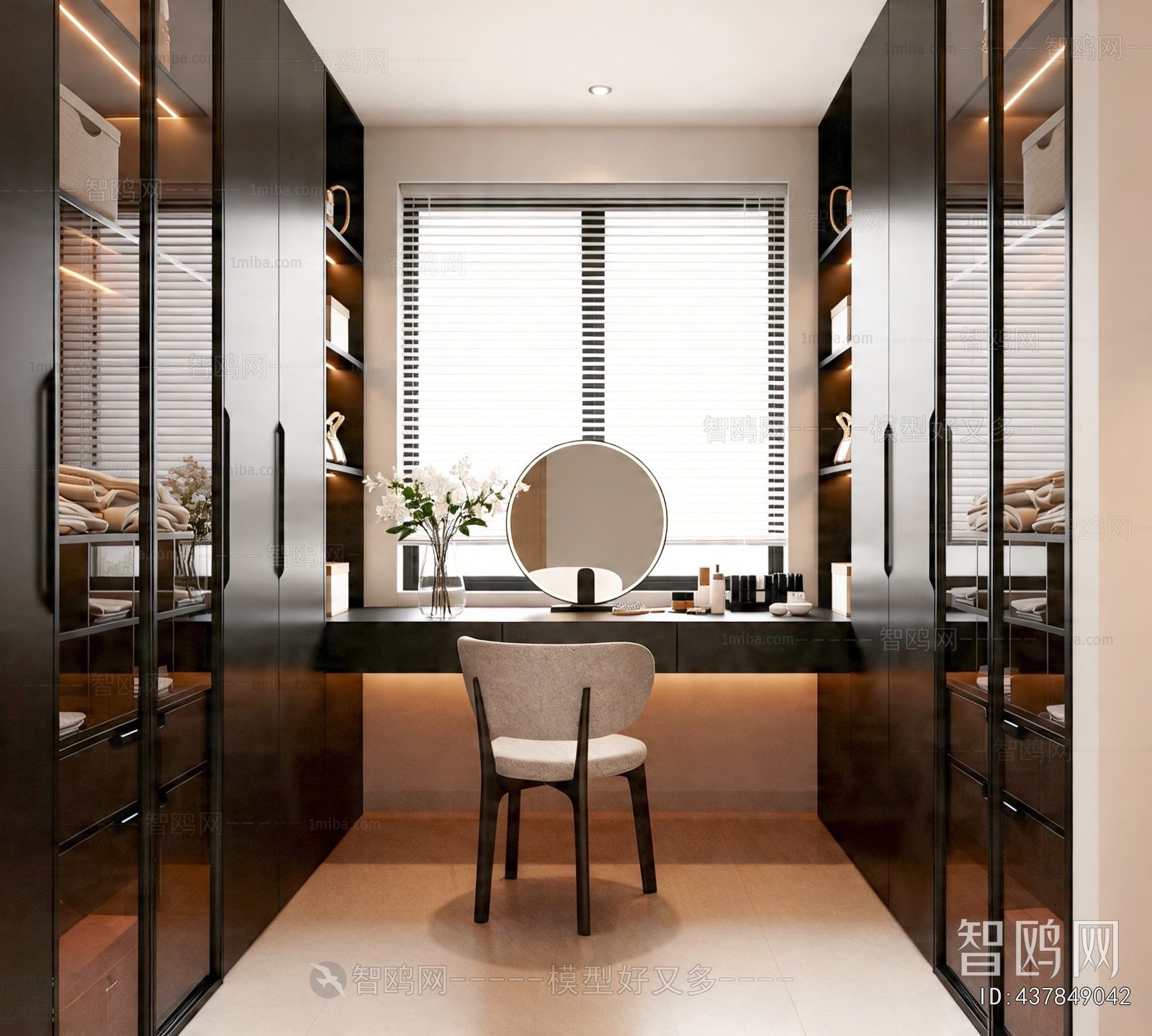 Modern Clothes Storage Area
