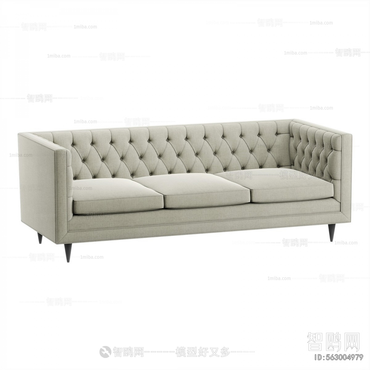 Modern Three-seat Sofa
