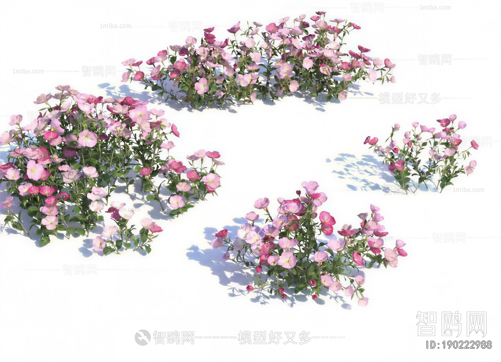 Modern Flowers And Grass