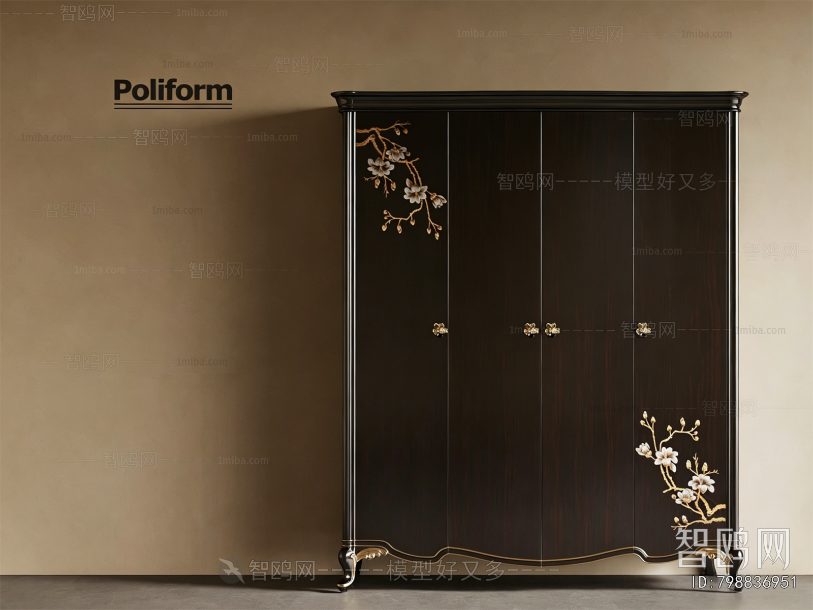New Chinese Style The Wardrobe