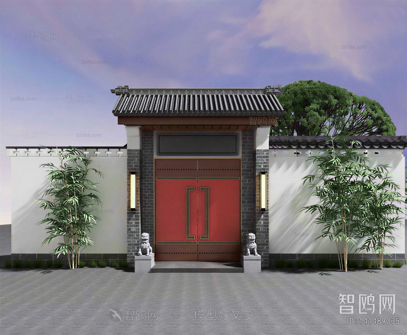New Chinese Style Facade Element