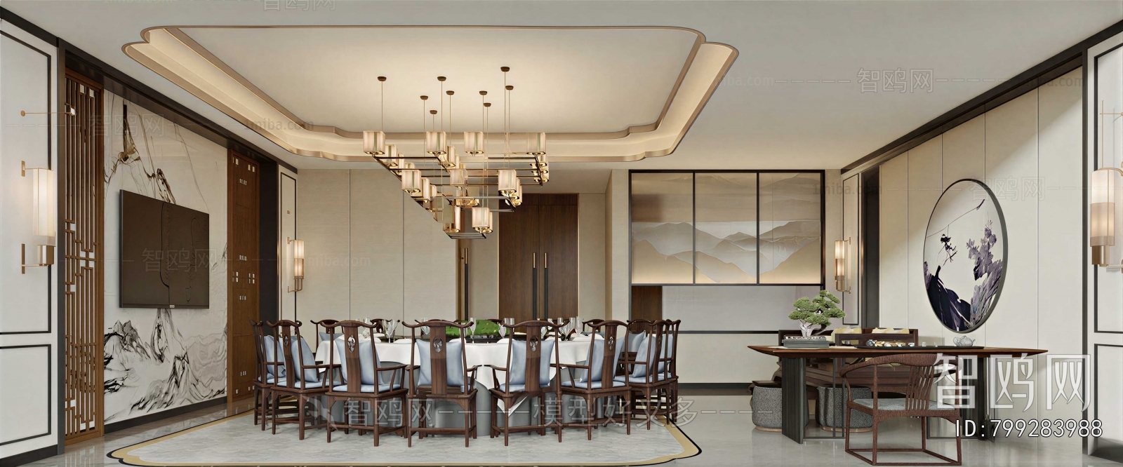 New Chinese Style Restaurant Box