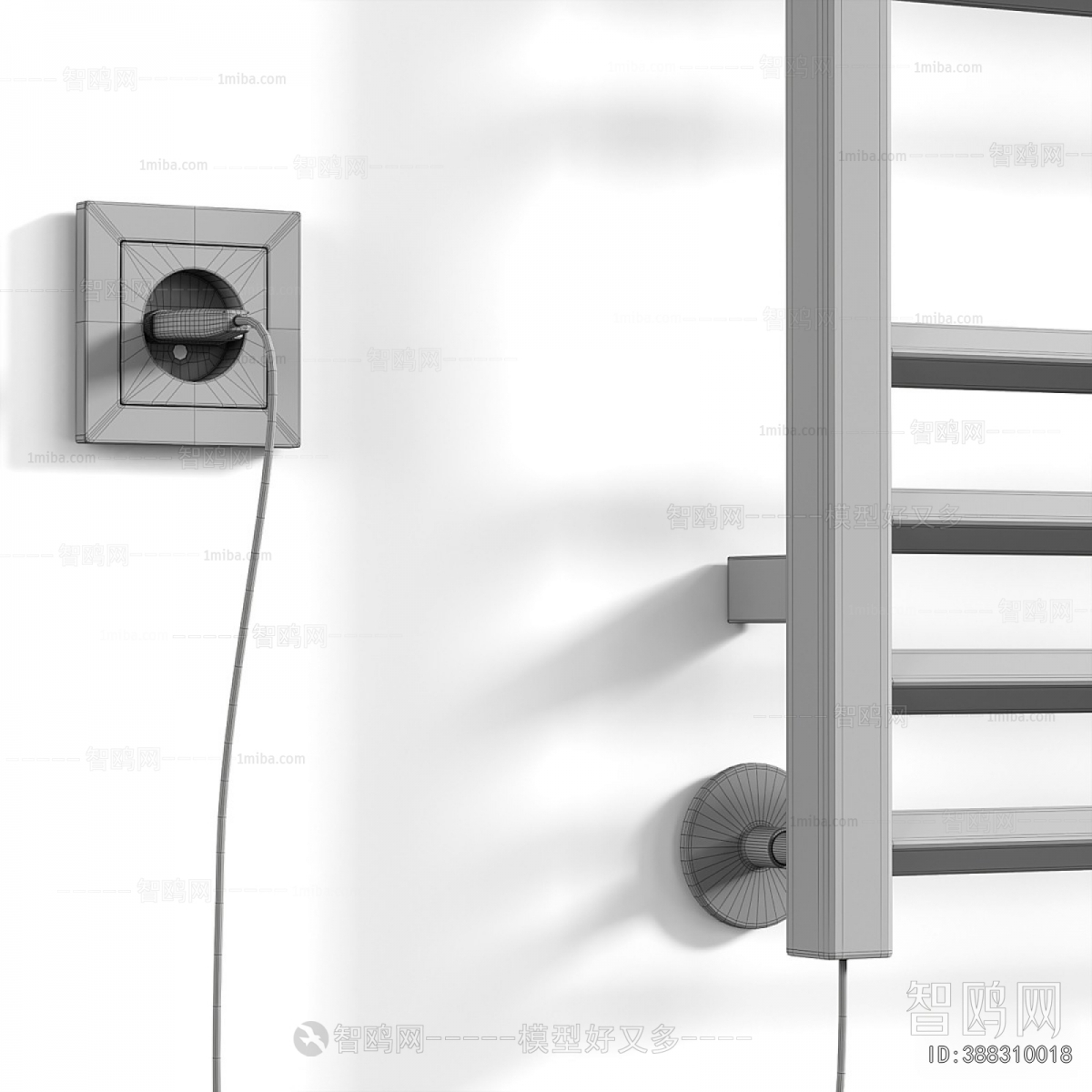 Modern Bathroom Rack