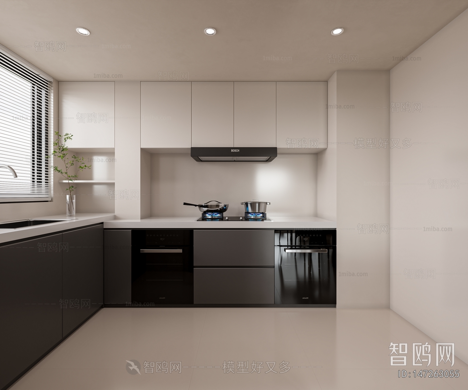 Modern The Kitchen