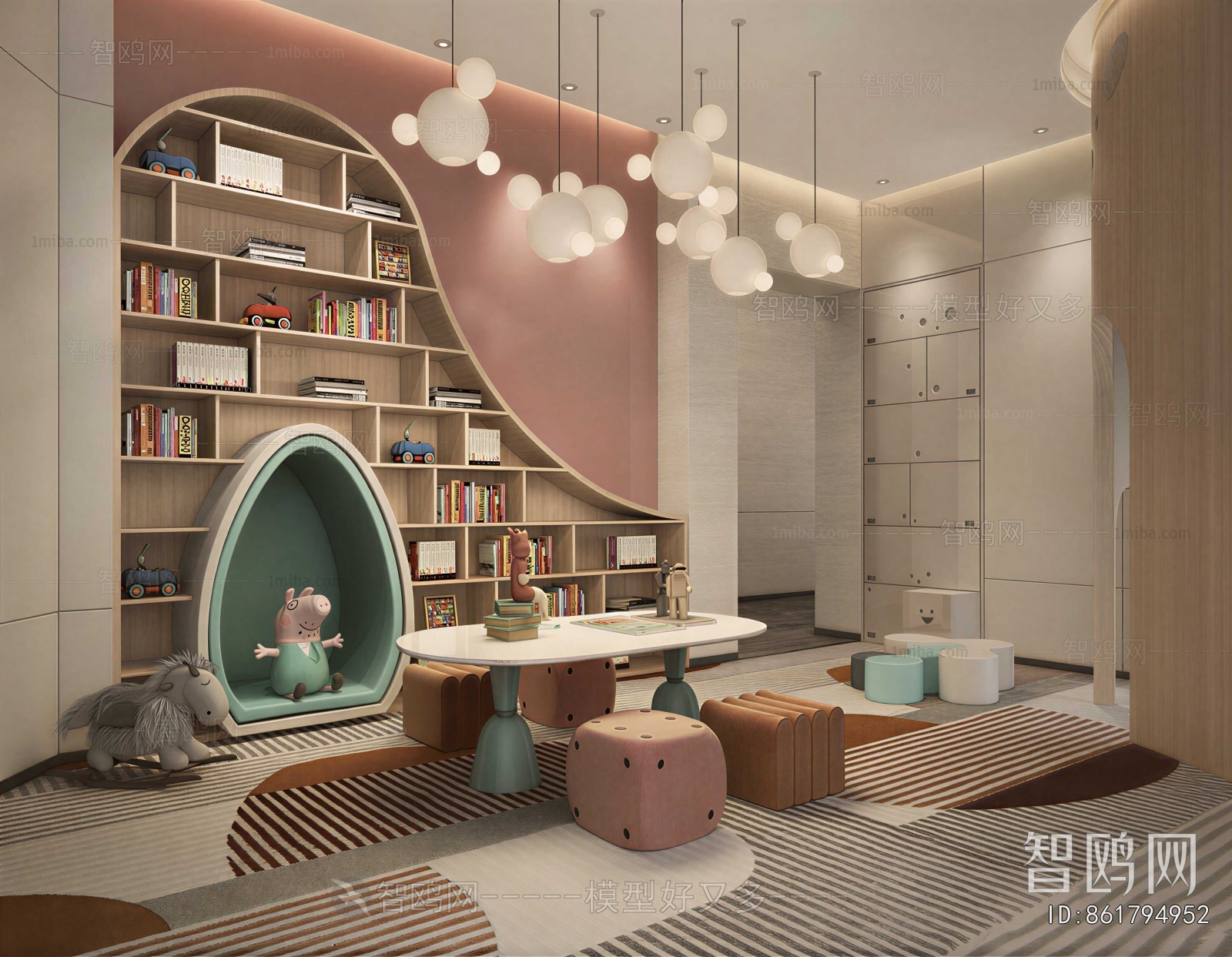 Modern Children's Playroom