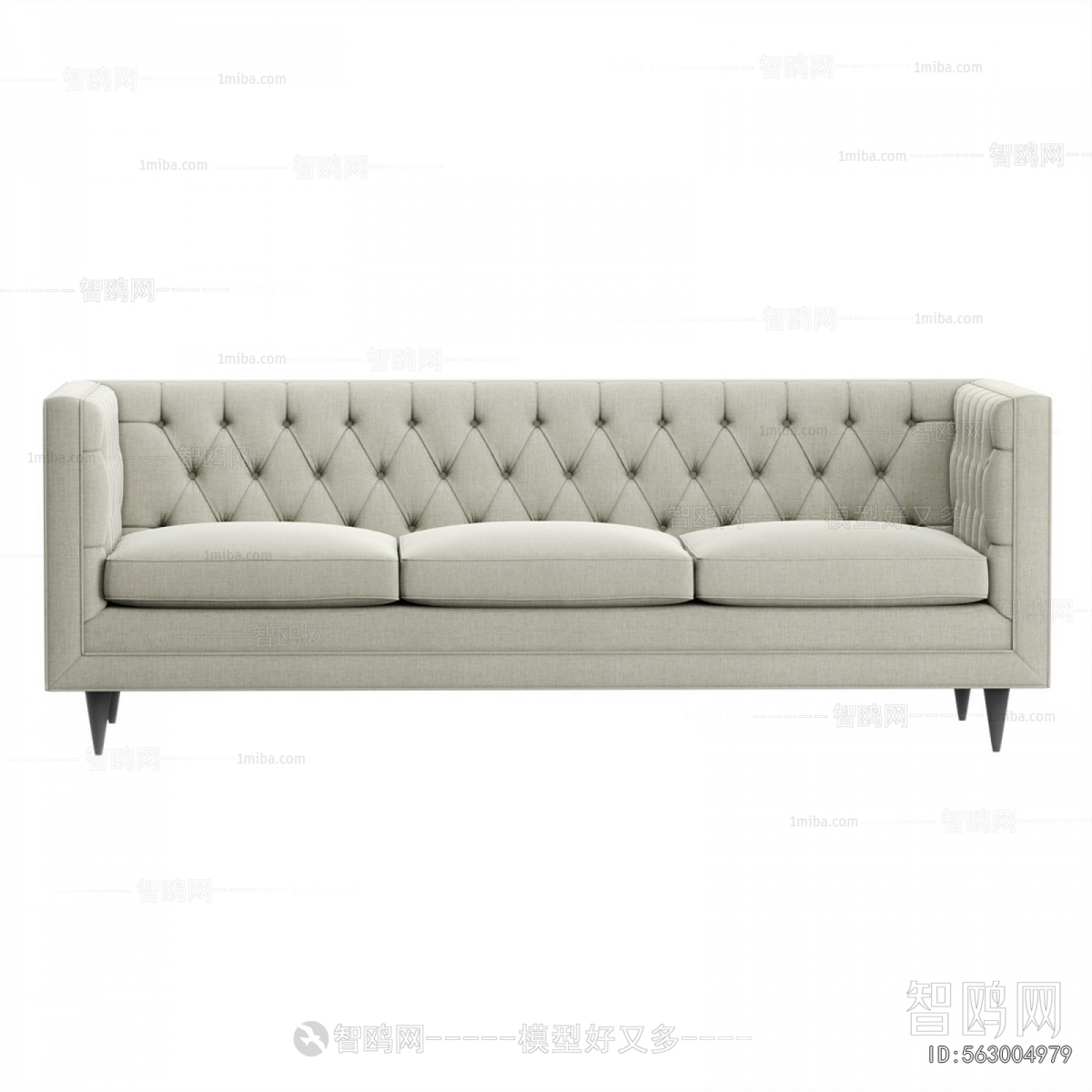 Modern Three-seat Sofa