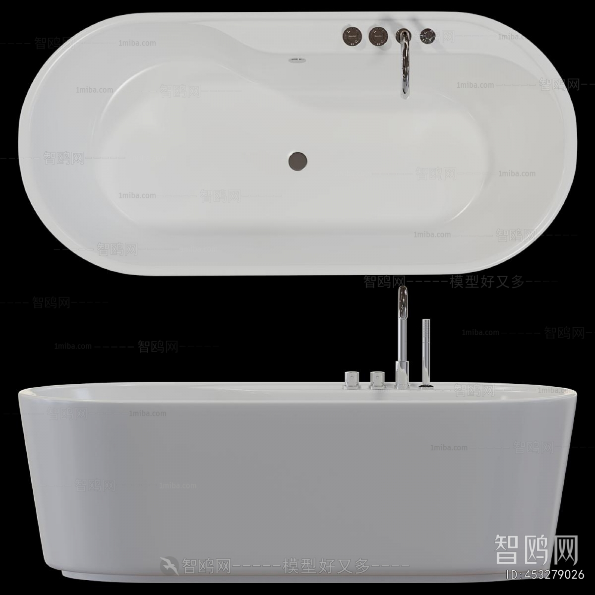 Modern Bathtub