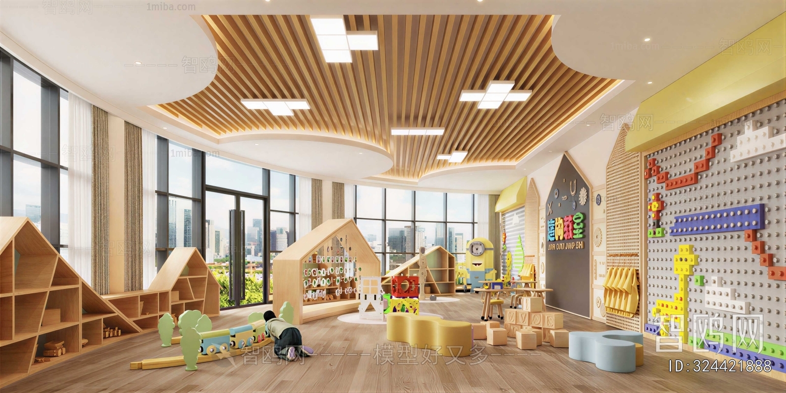 Modern Children's Playroom