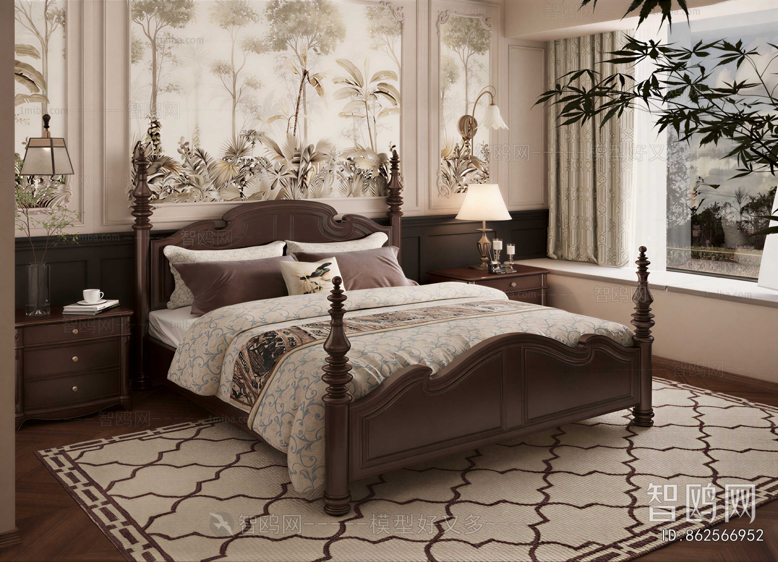 American Style Bedroom