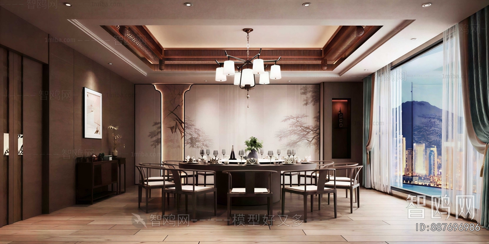 New Chinese Style Restaurant Box