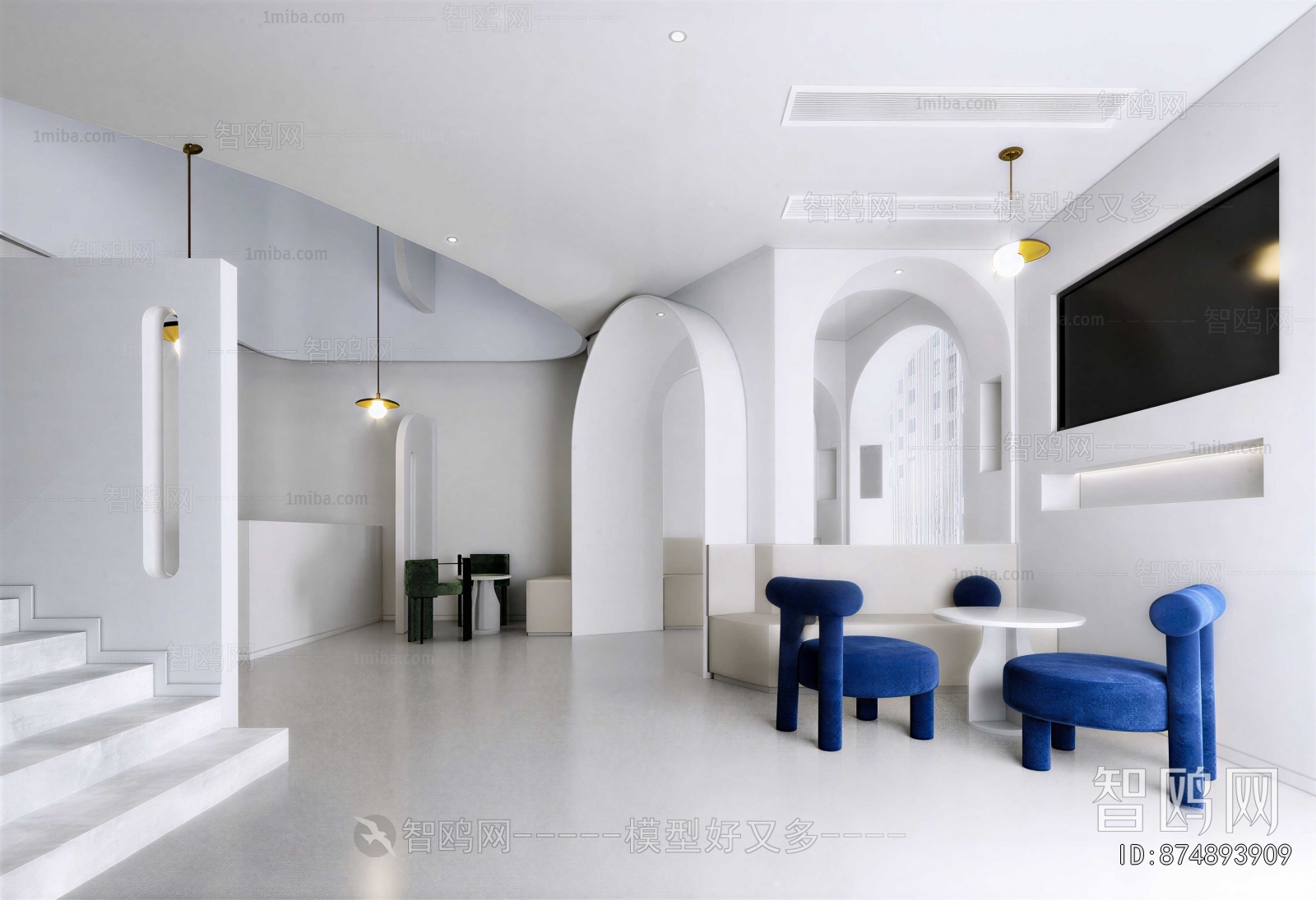 Modern Staff Recreation Room