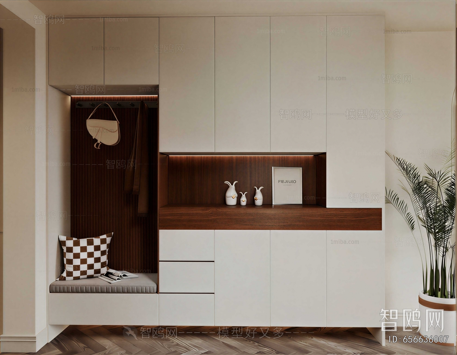 Modern Shoe Cabinet