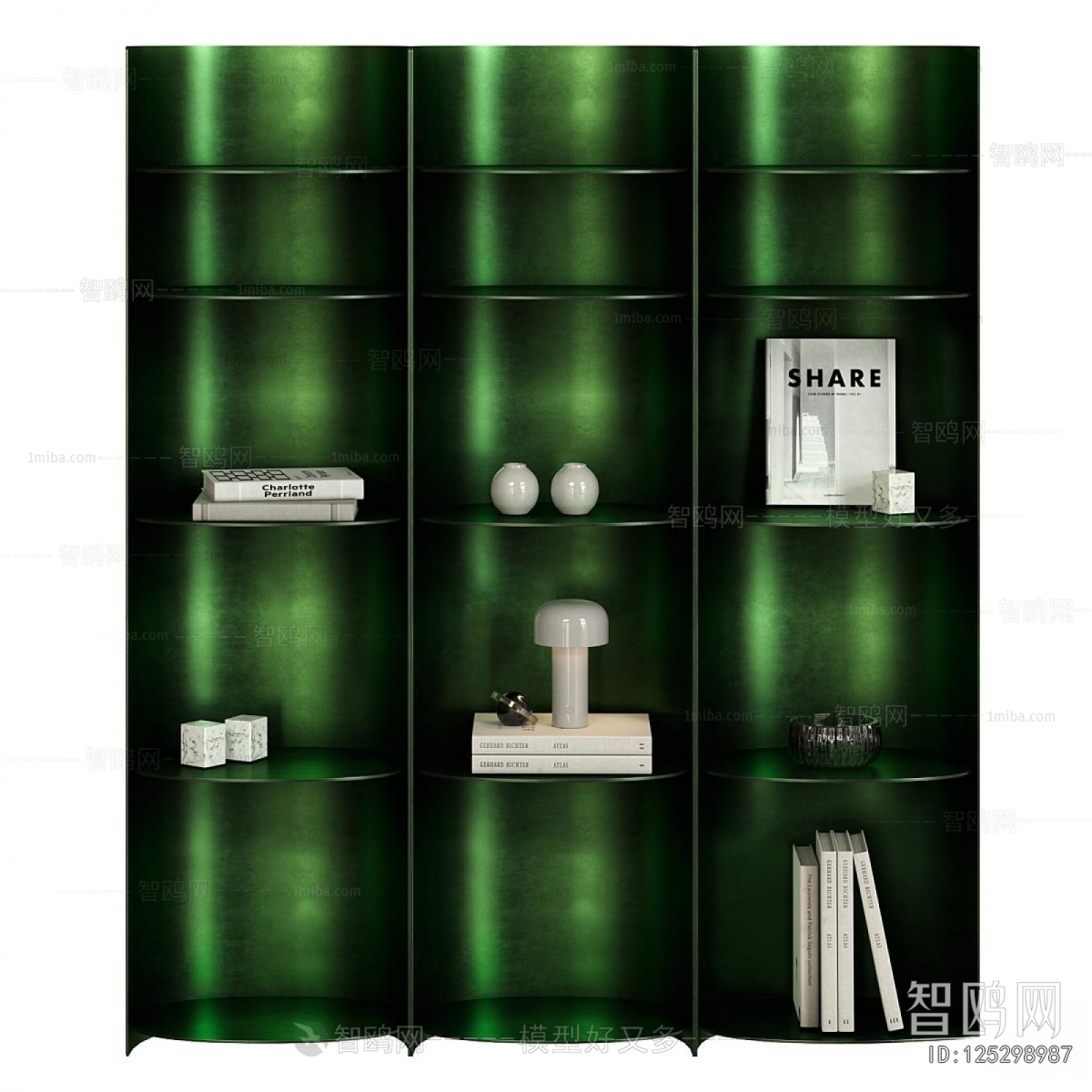 Wabi-sabi Style Bookshelf