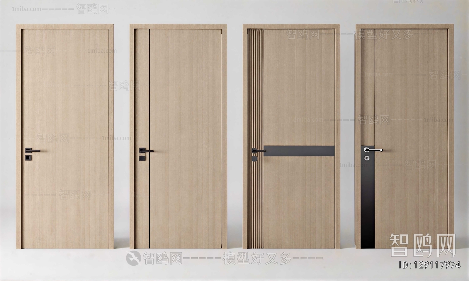 Modern Single Door
