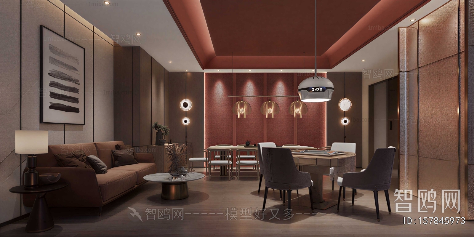 Modern Chess And Card Room