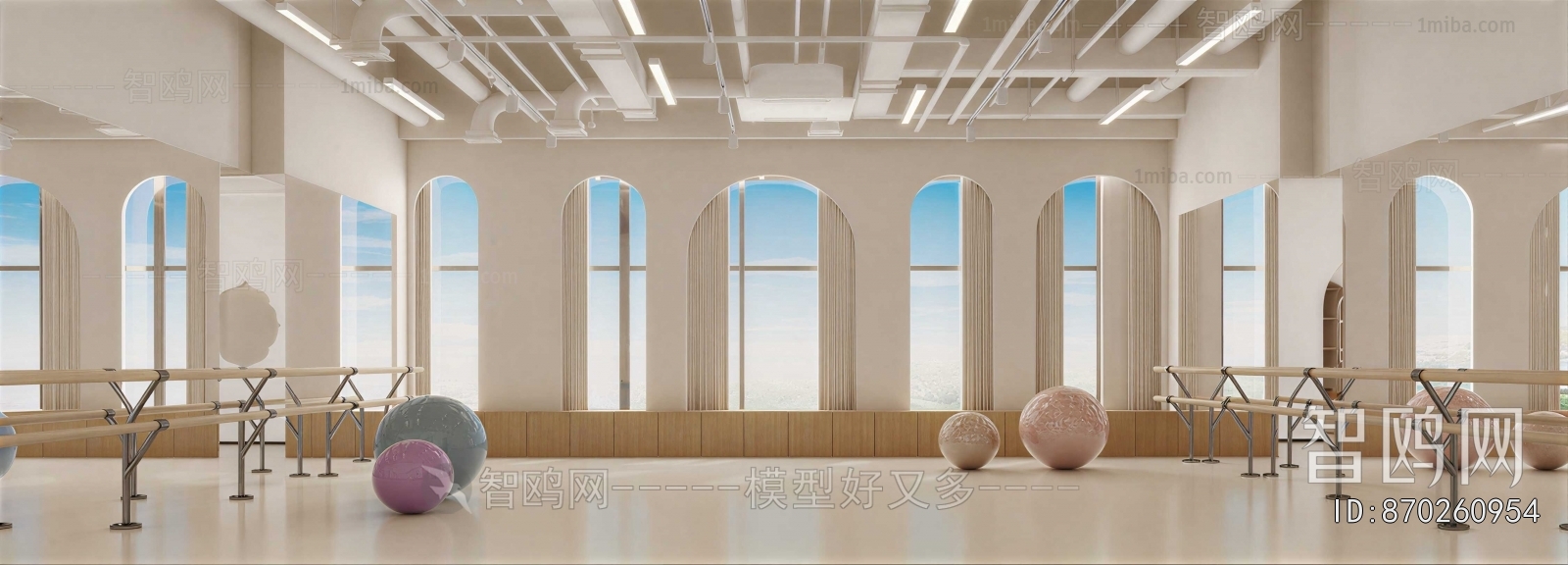 Modern Dance Classroom