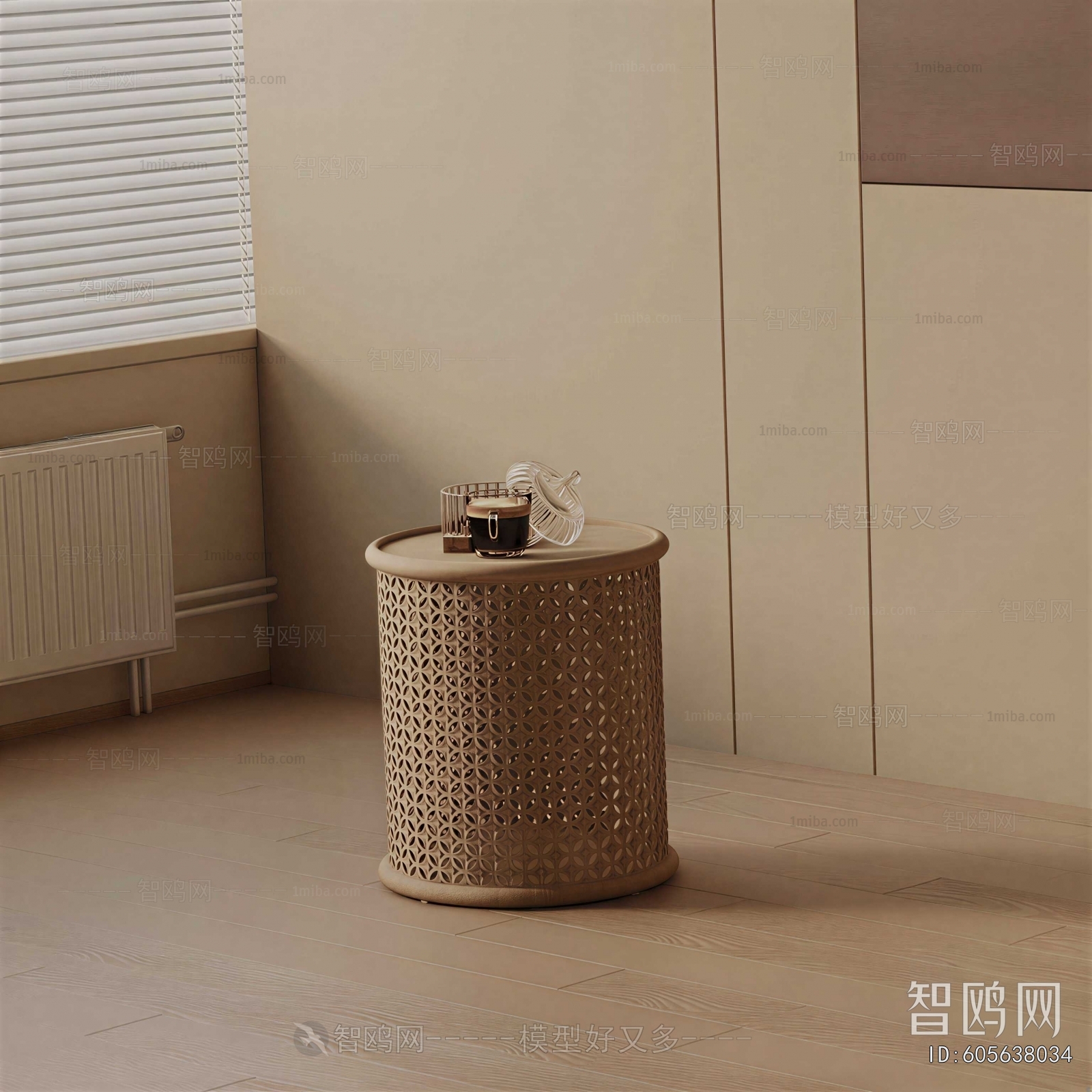 Wabi-sabi Style Side Table/corner Table