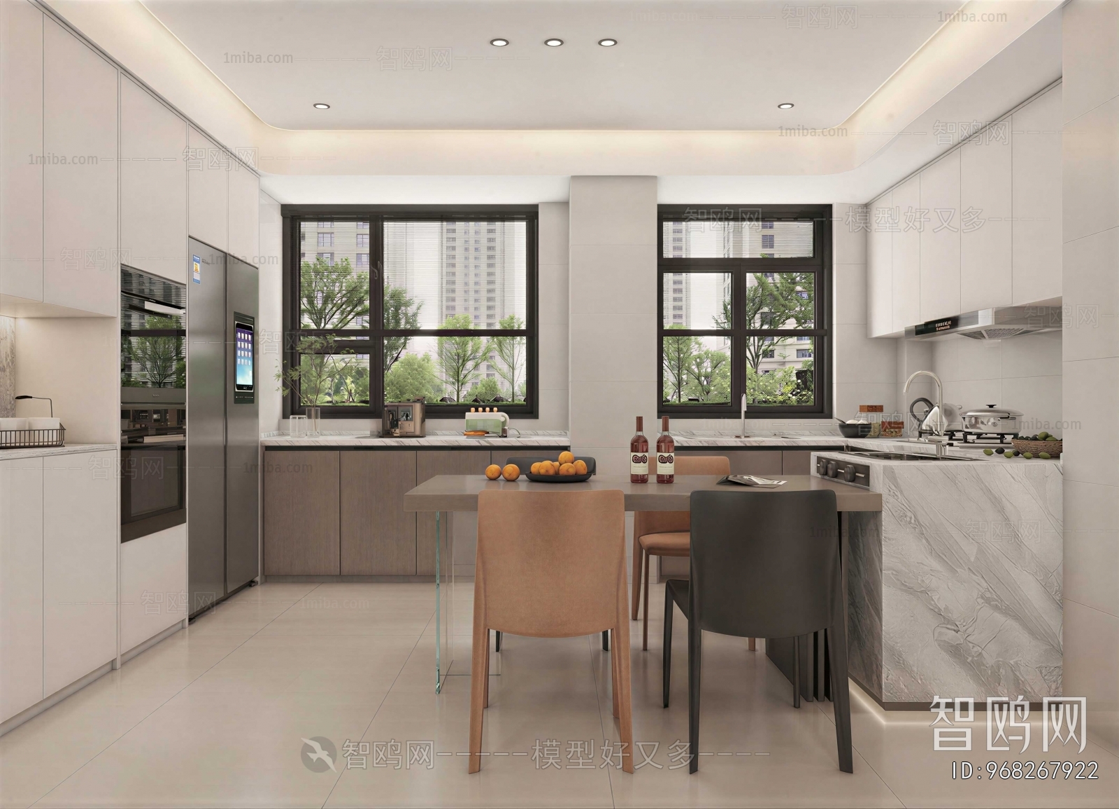 Modern Open Kitchen
