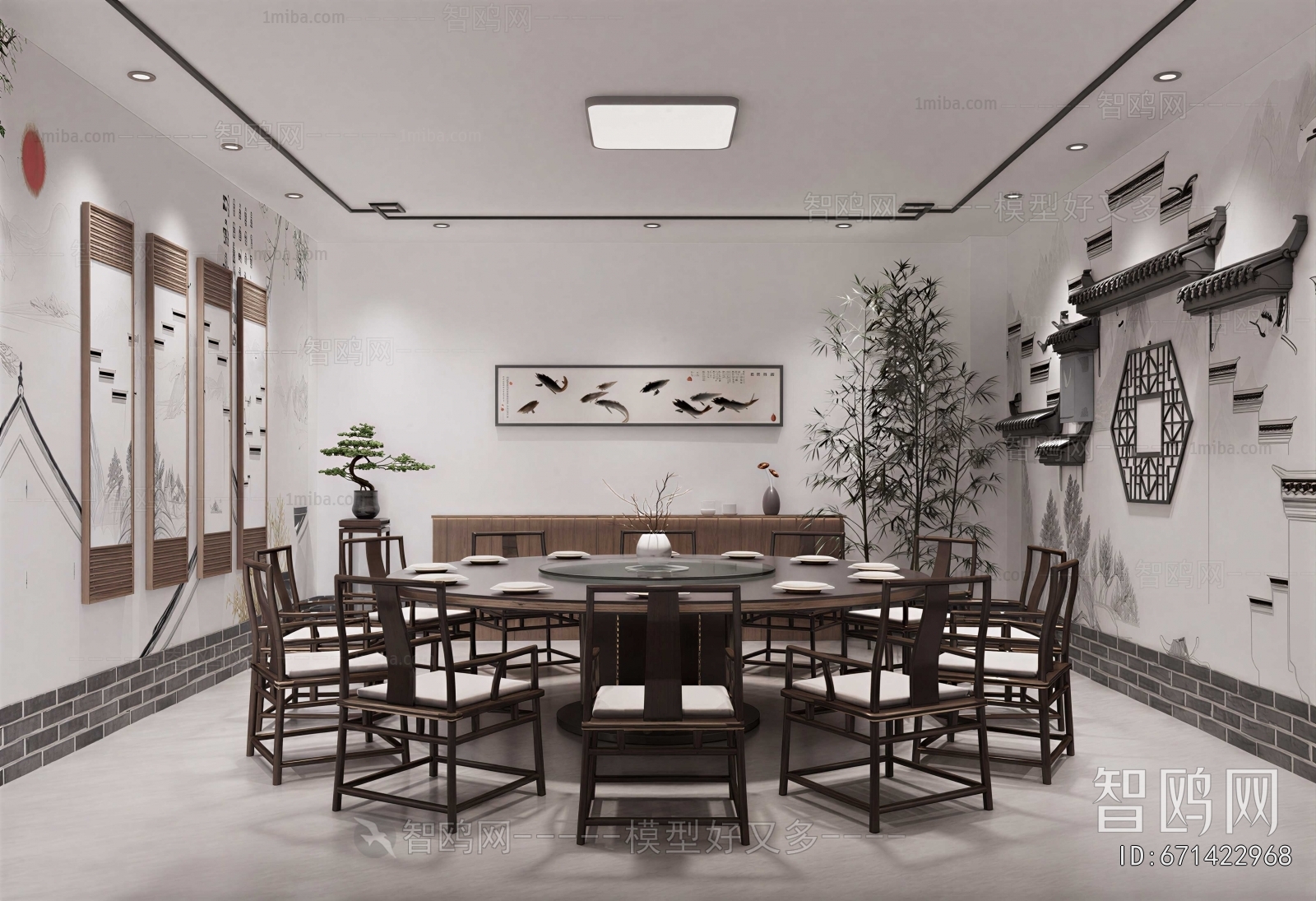 New Chinese Style Restaurant Box