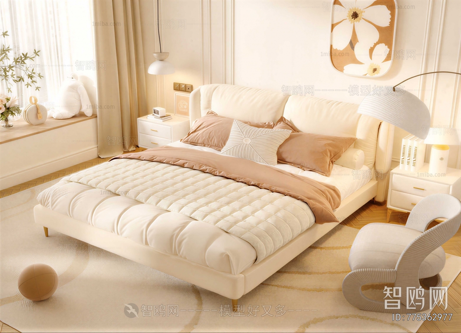 Modern Double Bed