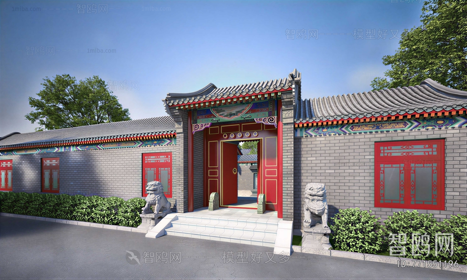 Chinese Style Facade Element