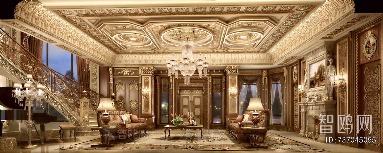 European Style A Living Room