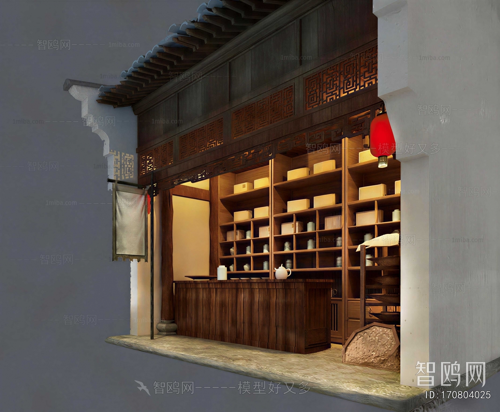 New Chinese Style Retail Stores