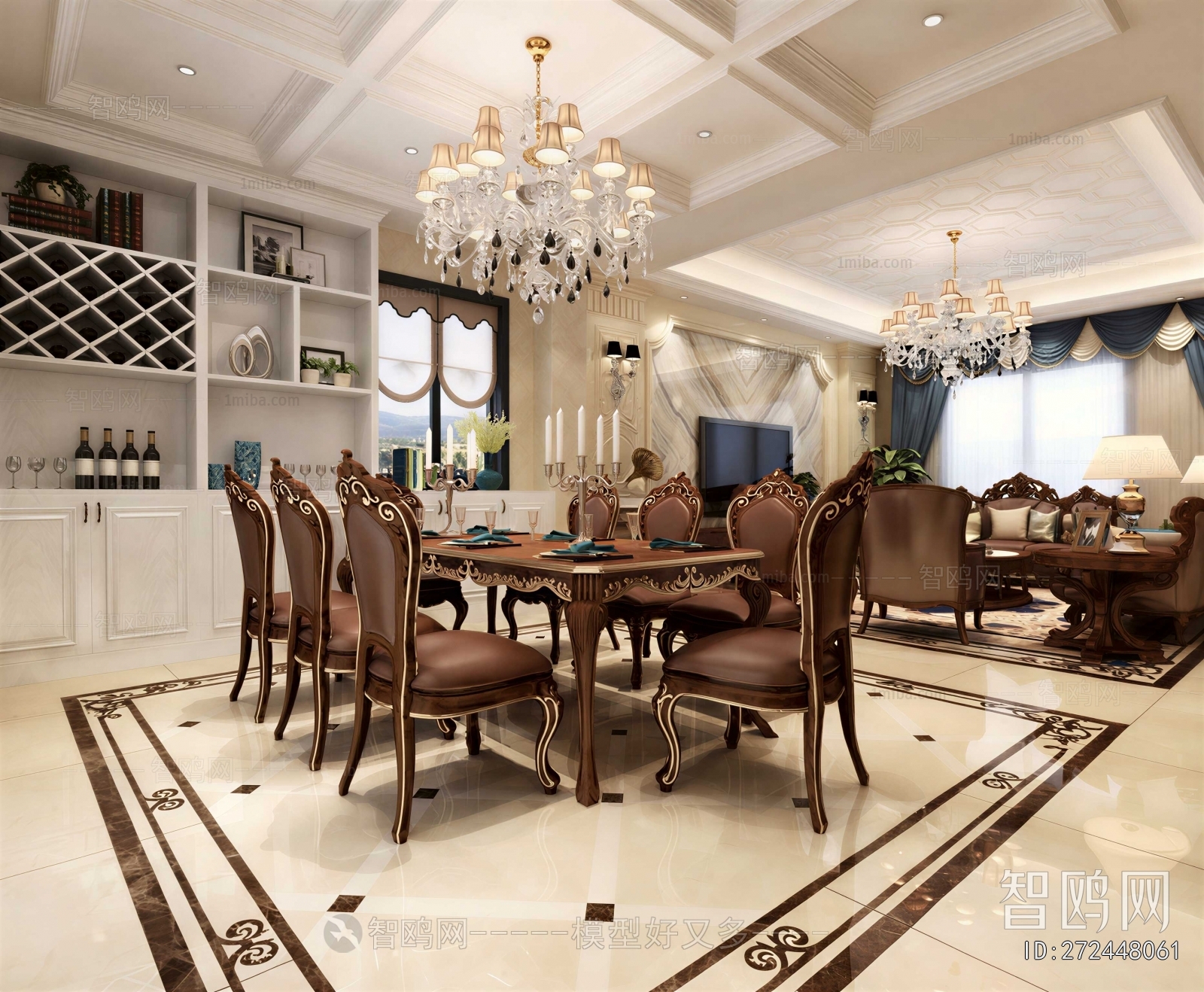 European Style A Living Room