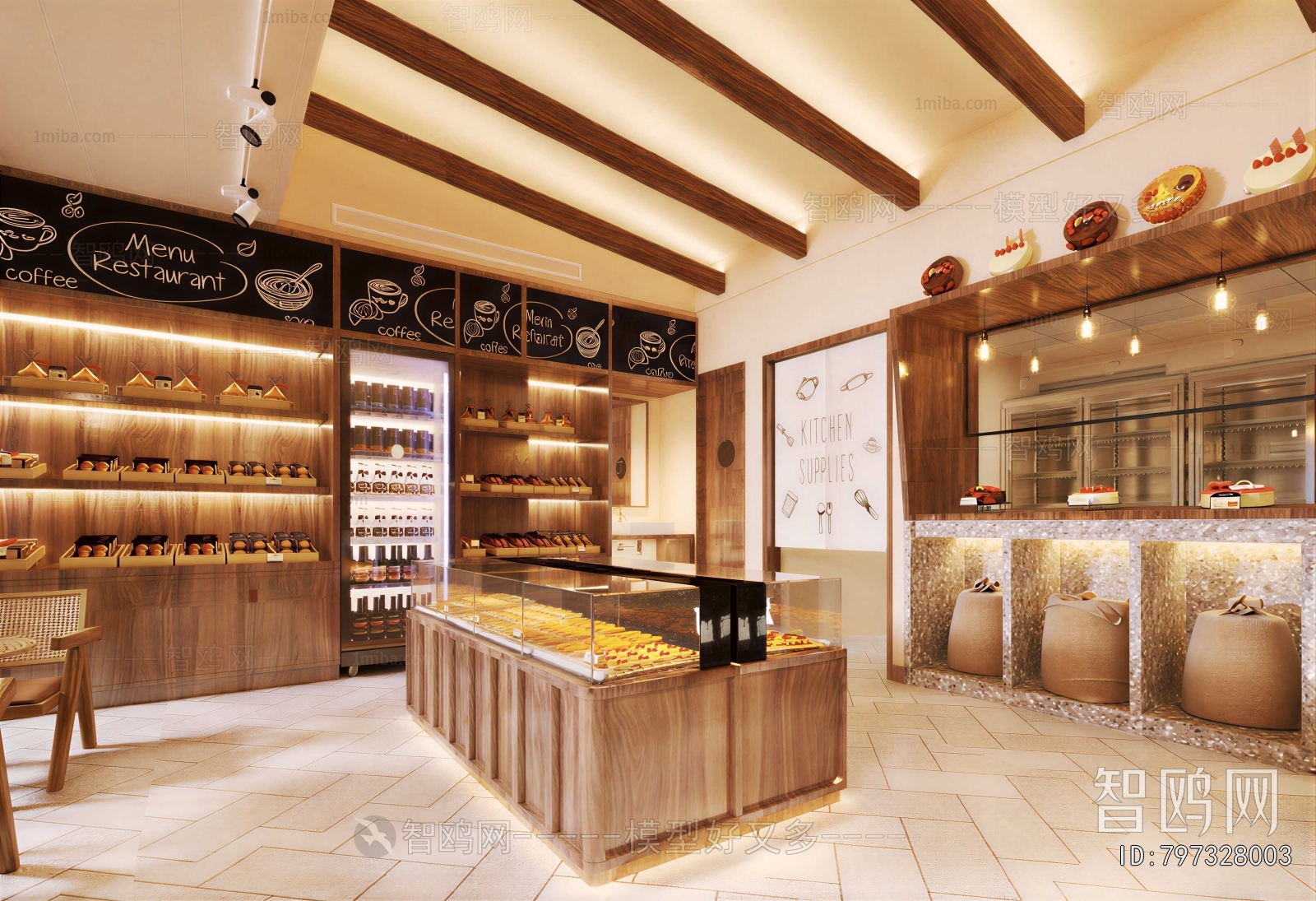 Modern Dessert Shop