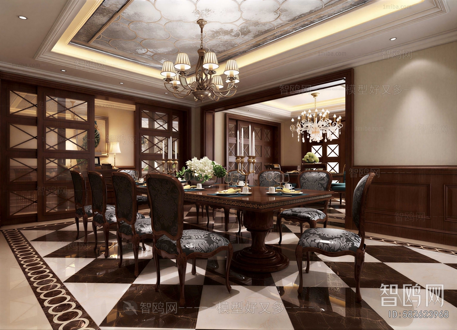 European Style Dining Room