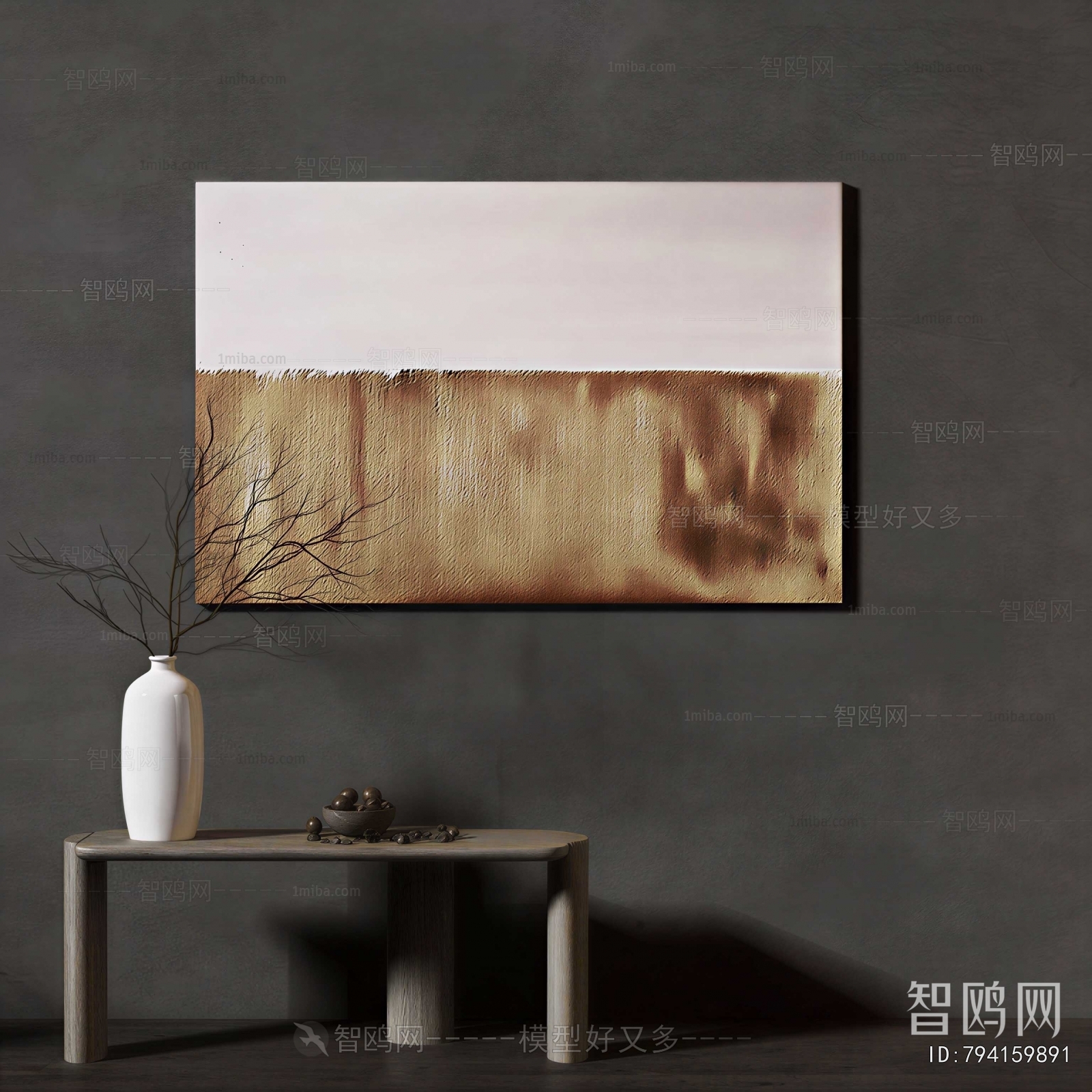 Wabi-sabi Style Painting