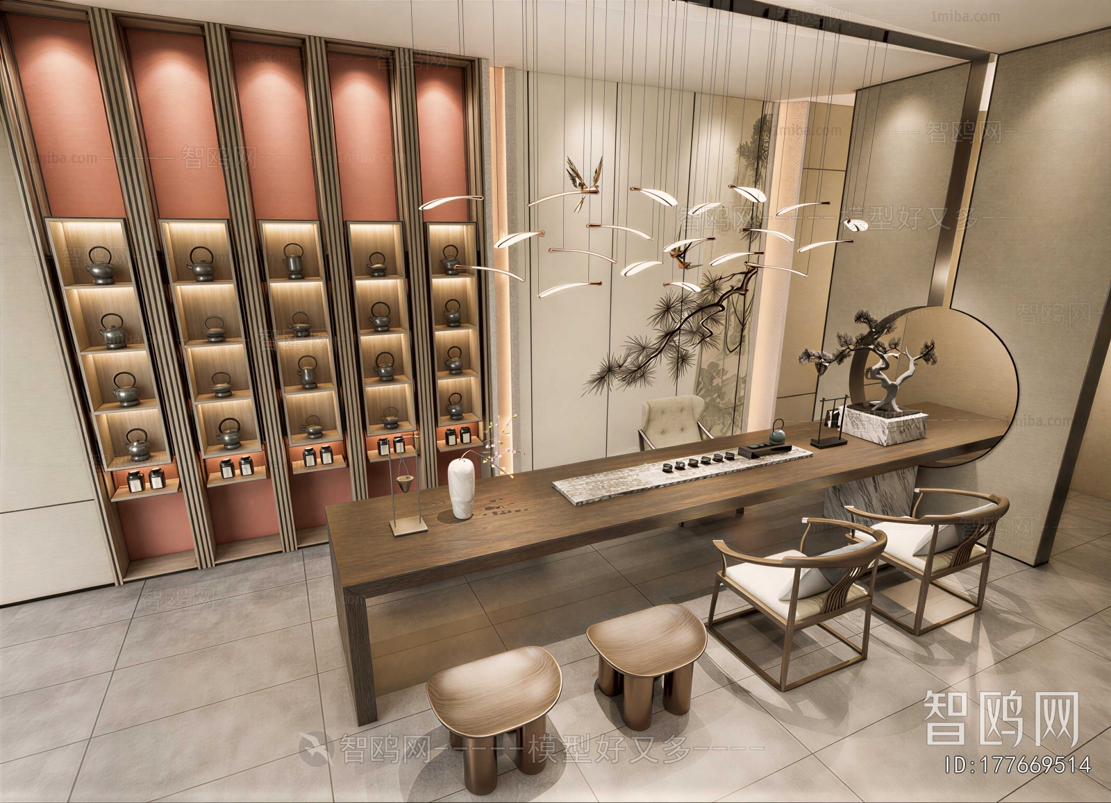 New Chinese Style Tea House