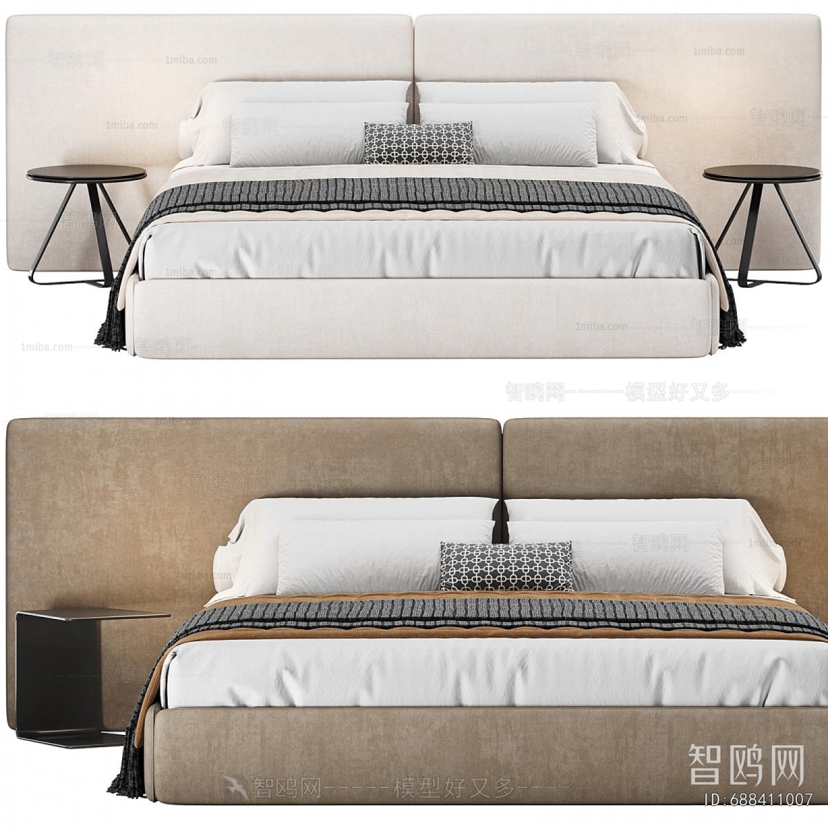 Modern Double Bed
