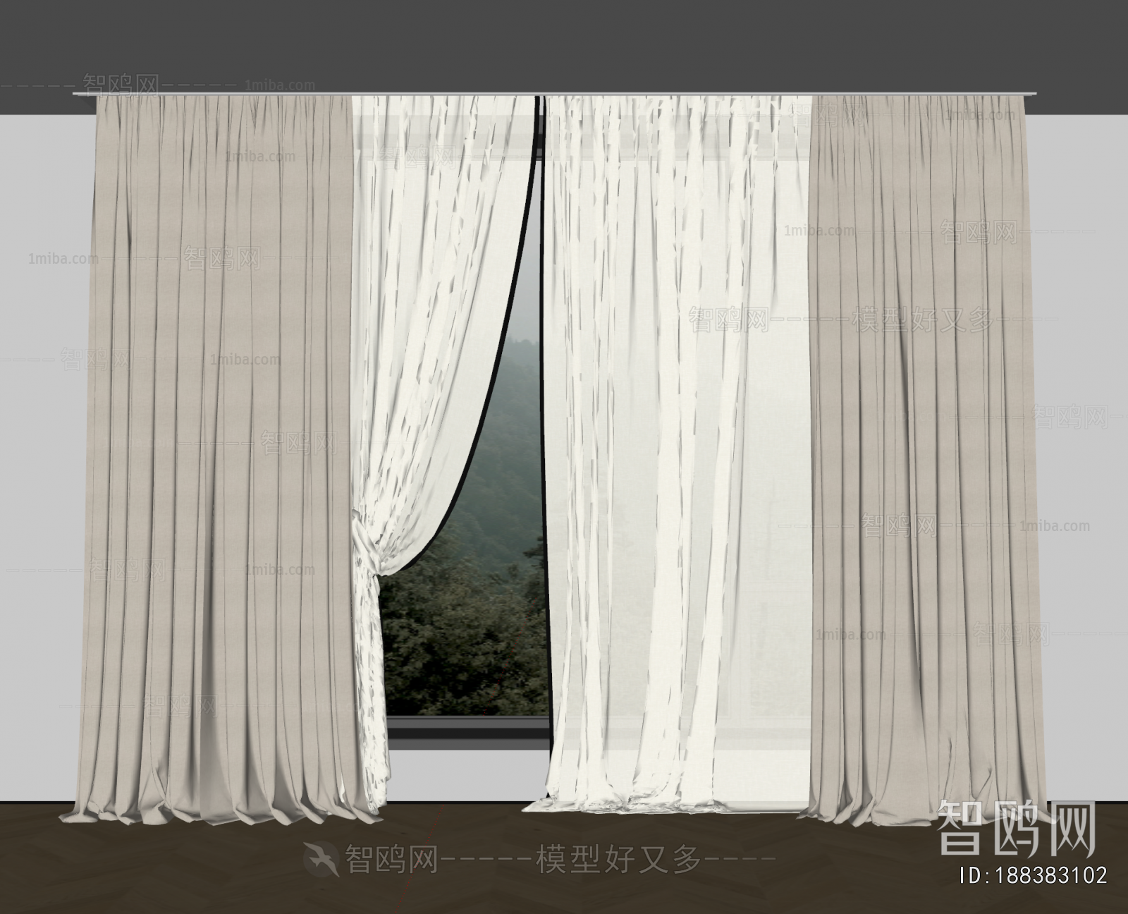 Modern The Curtain