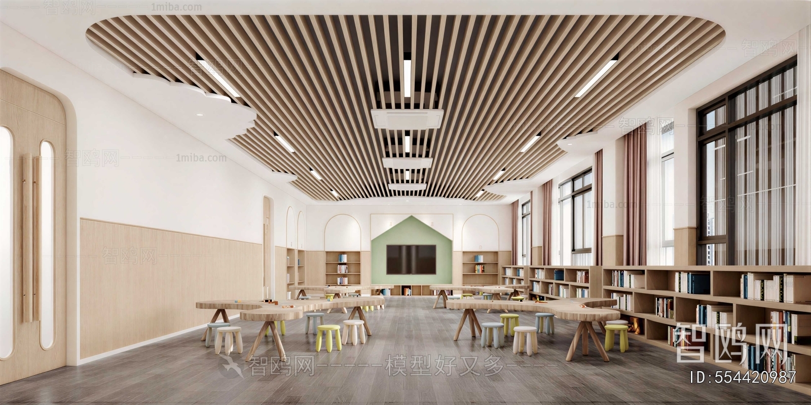 Modern Kindergarten Classrooms